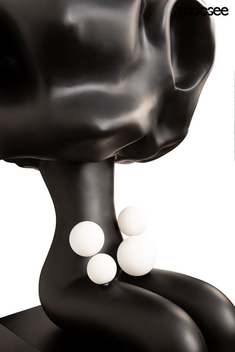 Lampa podłogowa HUMAN IN THE CLOUDS czarna, nowoczena