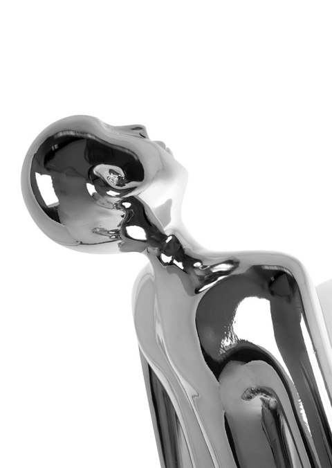 Lampa podłogowa HUMAN SILVER PREMIUM chrom, nowoczesna