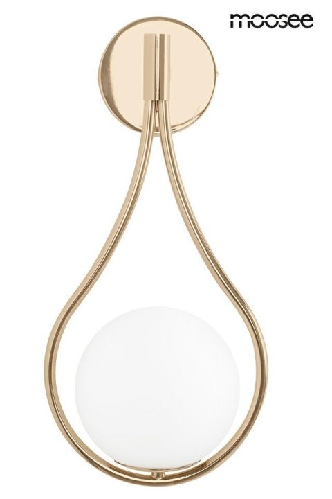 Lampa ścienna ROMA złota