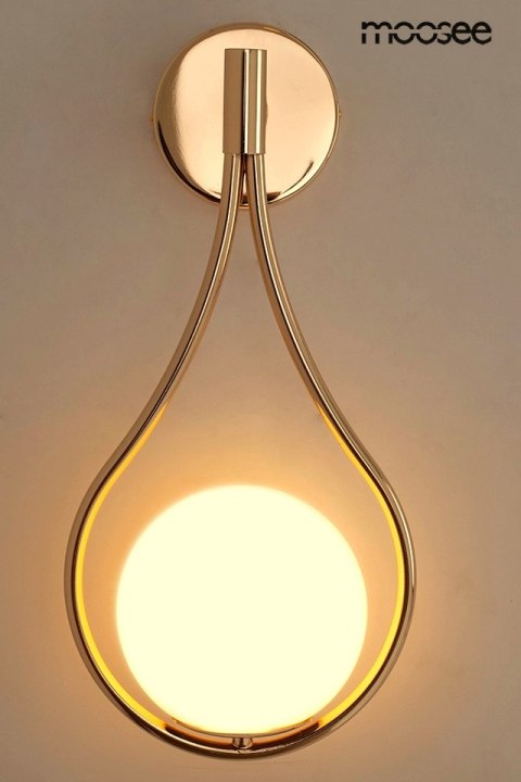 Lampa ścienna ROMA złota