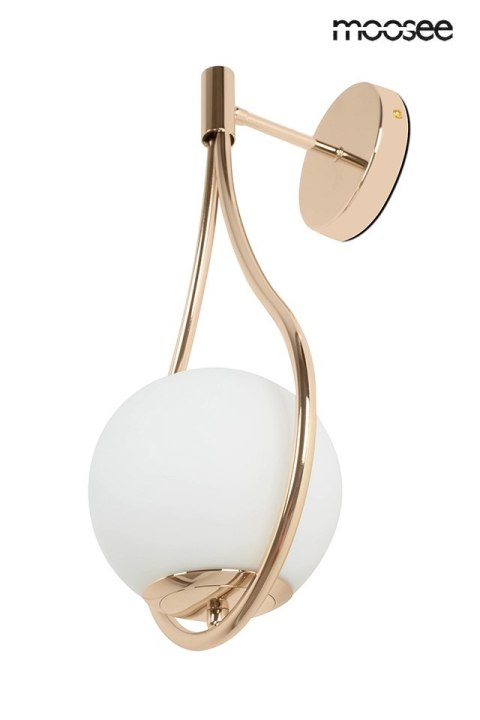 Lampa ścienna ROMA złota