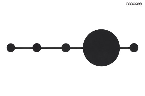 Lampa ścienna SHADOW HANG z wieszakiem czarna