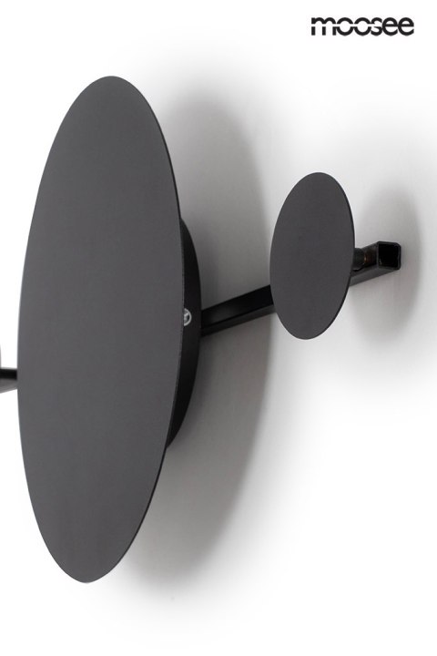 Lampa ścienna SHADOW HANG z wieszakiem czarna