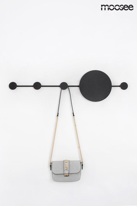 Lampa ścienna SHADOW HANG z wieszakiem czarna