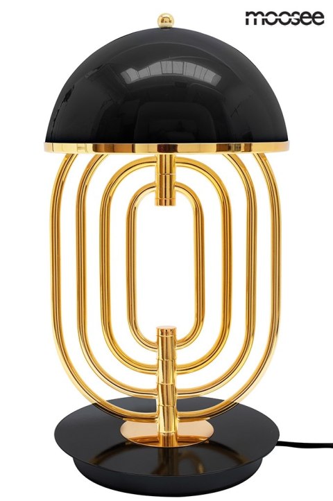 Lampa stołowa BOTTEGA złota / czarna