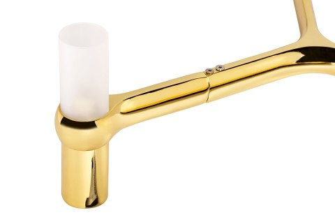 Lampa wisząca 280 cm x 115 cm ATOMIC GRANDE zlota