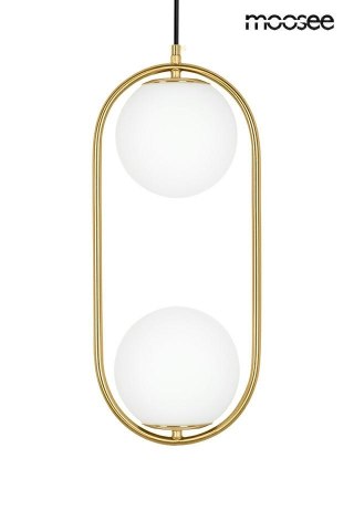 Lampa wisząca AURELIA TWIN złota