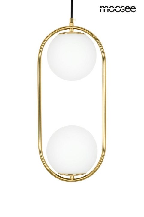 Lampa wisząca AURELIA TWIN złota