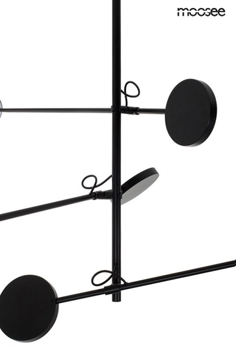 Lampa wisząca BOBBIE 3 czarna