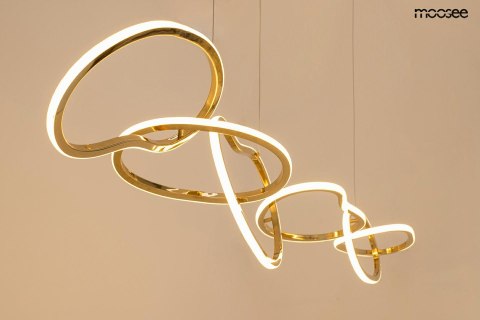 Lampa wisząca JAZZ 6 złota