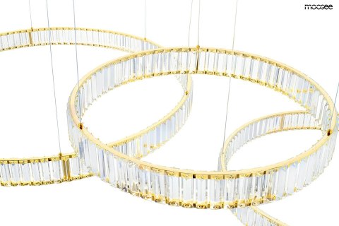 Lampa wisząca LIBERTY 3B złota