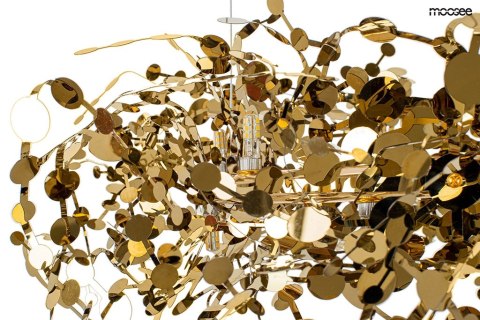 Lampa wisząca MONETE 60 złota