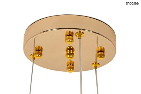 Lampa wisząca MONETE 60 złota