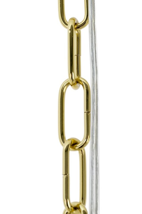 Lampa wisząca 160 cm MURANO L złota, żyrandol