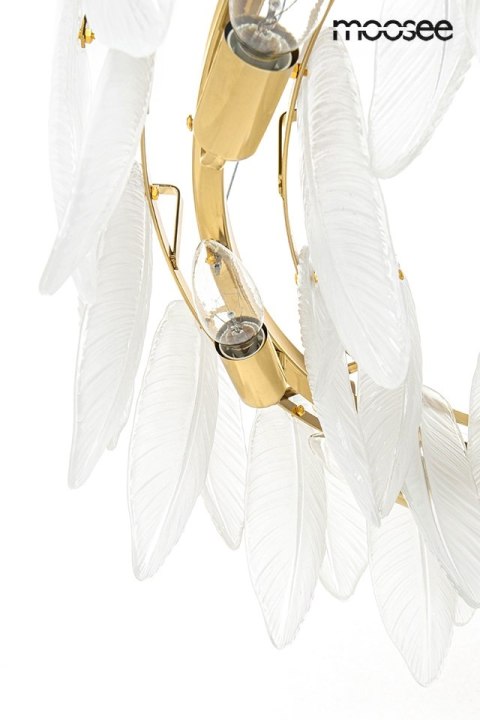 Lampa wisząca ROCH 60 złota