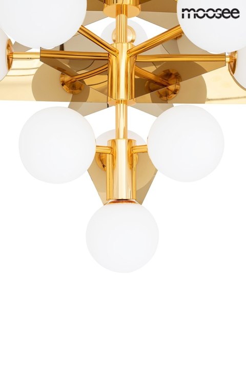 Lampa wisząca SOLEI złota