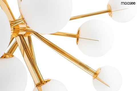 Lampa wisząca SOLEI złota