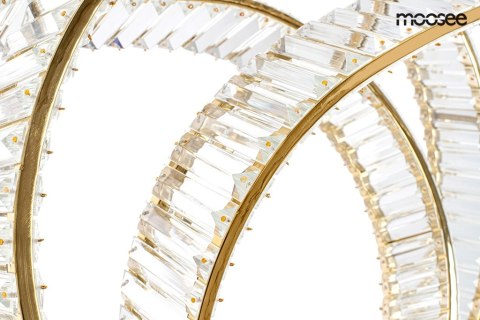 Lampa wisząca WAVE 120 złota