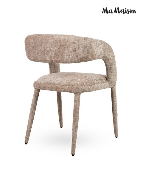 MaMaison krzesło IRIS beżowe