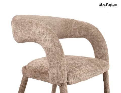 MaMaison krzesło IRIS beżowe