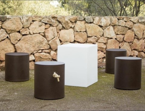 NEW GARDEN lampa ogrodowa CUBY 20 biały - kabel