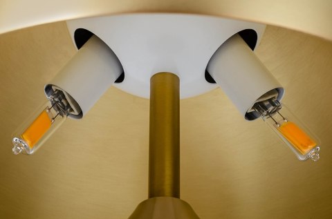 Lampa biurkowa FUNGO złota