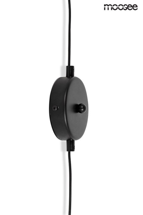 Lampa ścienna BOWL DUO czarna