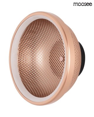 Lampa ścienna FARO miedziana