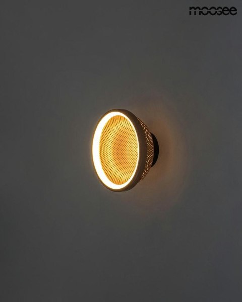 Lampa ścienna FARO miedziana