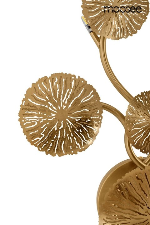 Lampa ścienna LIRIO 6 złota