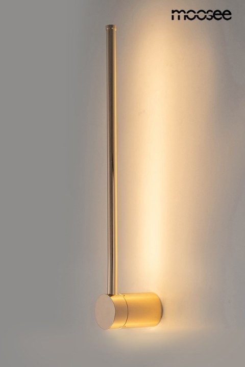 Lampa ścienna OMBRE 80 cm złota
