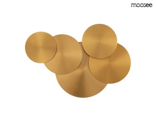 Lampa ścienna SCUDO złota