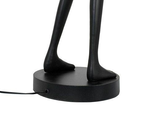 Lampa stołowa 83 cm HUMAN PREMIUM czarna