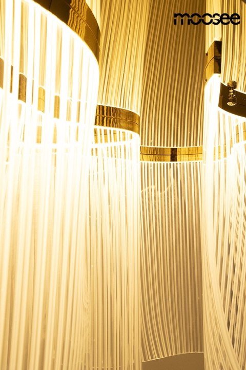 Lampa sufitowa / plafon FIREFLY 180 złota