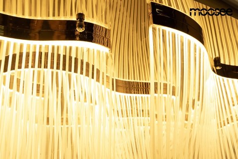 Lampa sufitowa / plafon FIREFLY 180 złota