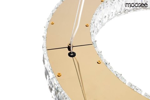 Lampa wisząca ALLISIA 60 cm złota