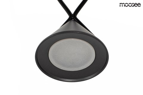 Lampa wisząca ATLAS 3 czarna