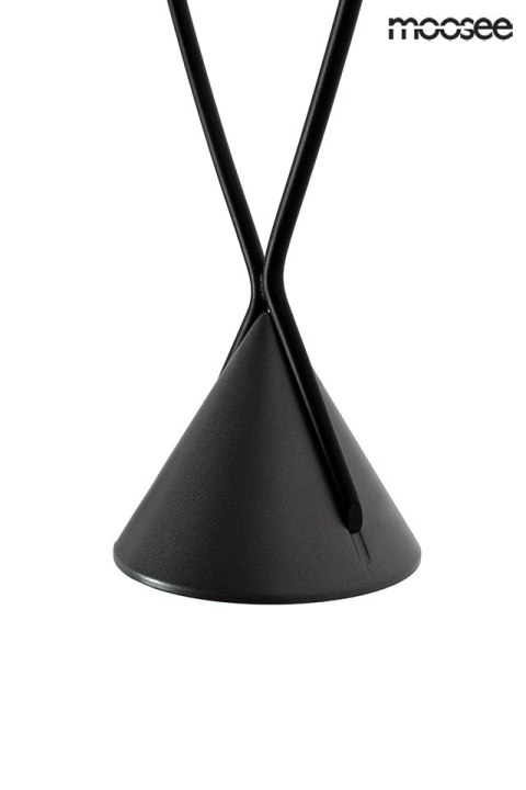 Lampa wisząca ATLAS 3 czarna