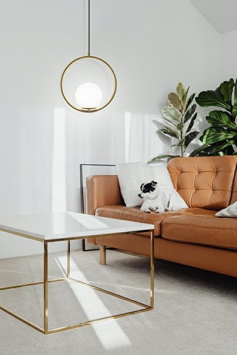 Lampa wisząca AURELIA 25 złota