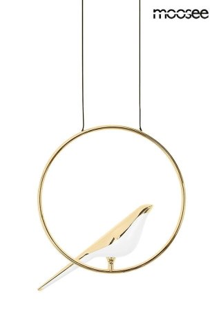 Lampa wisząca BIRD złota