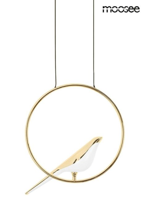 Lampa wisząca BIRD złota