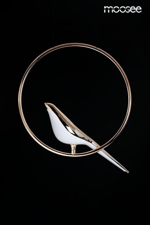 Lampa wisząca BIRD złota