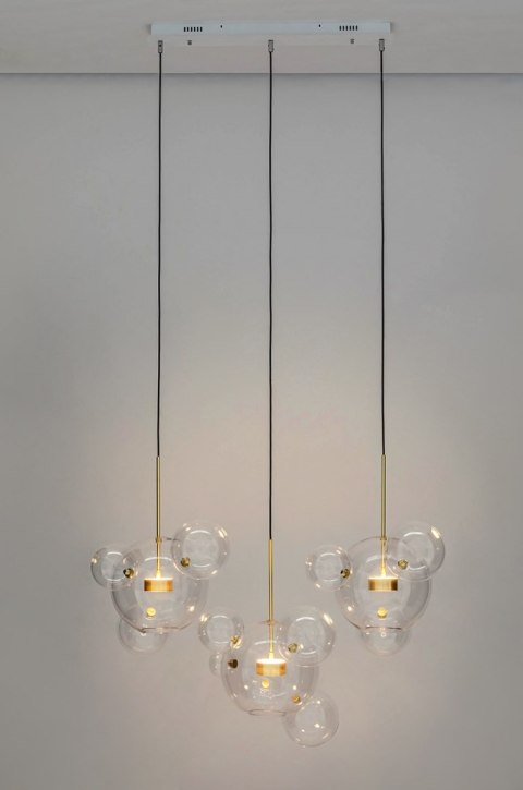 Lampa wisząca CAPRI LINE 3 złota