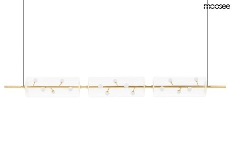 Lampa wisząca CLARA złota