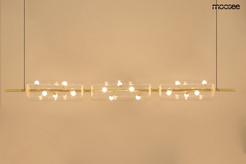 Lampa wisząca CLARA złota