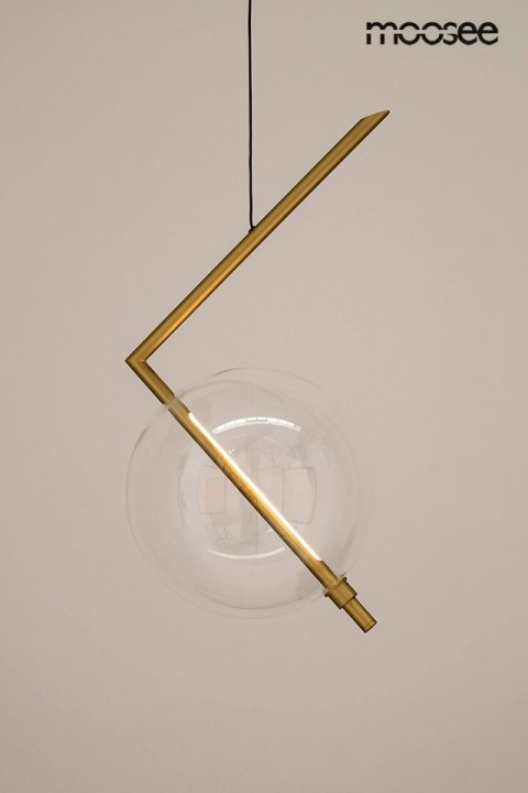 Lampa wisząca ECHO złota