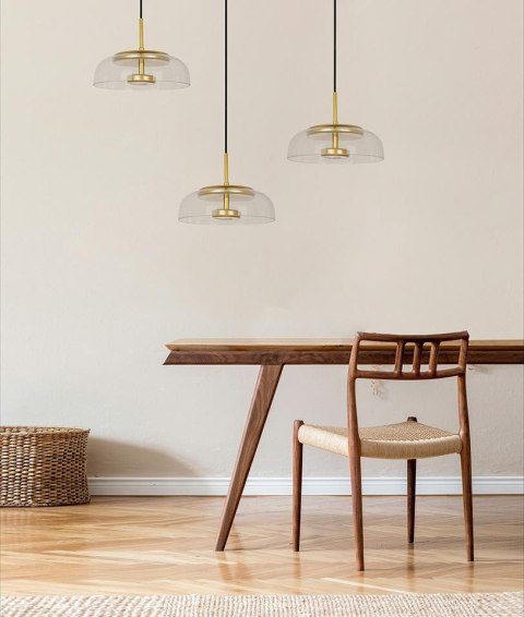 Lampa wisząca EDEN złota