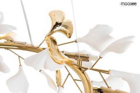 Lampa wisząca FLORA 80 złota