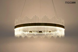 Lampa wisząca FLORENS 80 złota