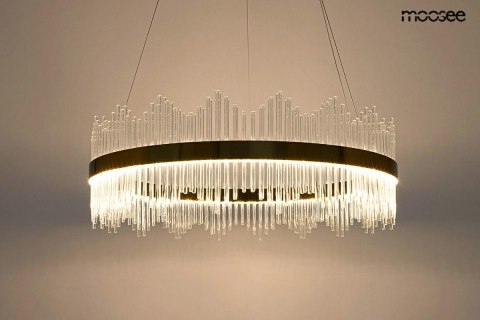 Lampa wisząca FLORENS 80 złota